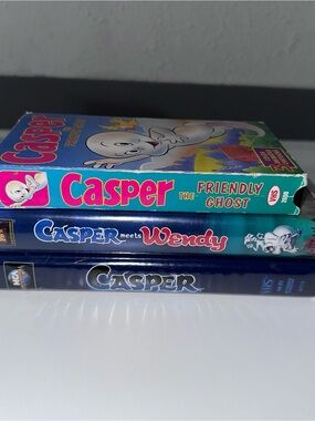 Casper VHS Lot of 3 Full Screen PG English Children's & Family